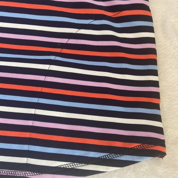 NWT St. John’s Bay PXL Classic 1/4 Zip Long Sleeve Striped Shirt Multi Color - Picture 5 of 8